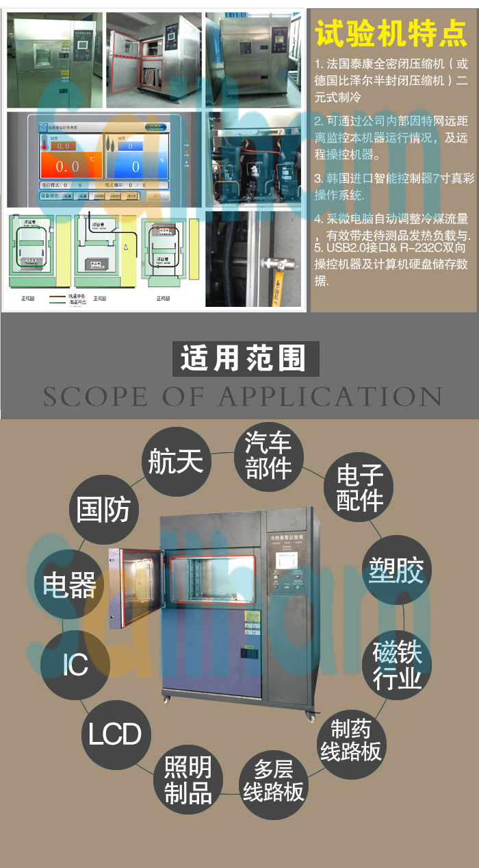 冷熱沖擊試驗(yàn)箱細(xì)節(jié)圖介紹