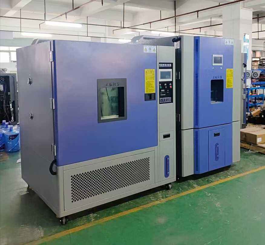 定制恒溫恒濕試驗箱送貨深圳老客戶公司